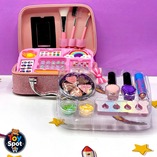 Mermaid 2-in-1 Kids Makeup Kit & Beauty Bag Play Set