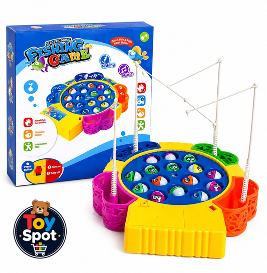 Fishing Game | Fish Catching Family Game | 4 Player Game