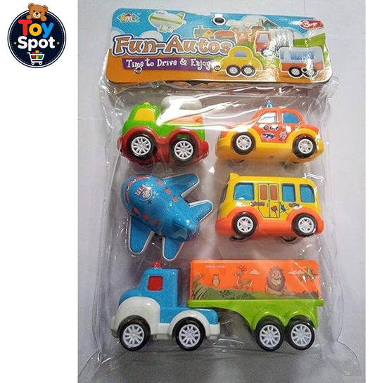 Fun Autos Mini Transportation Car Toys