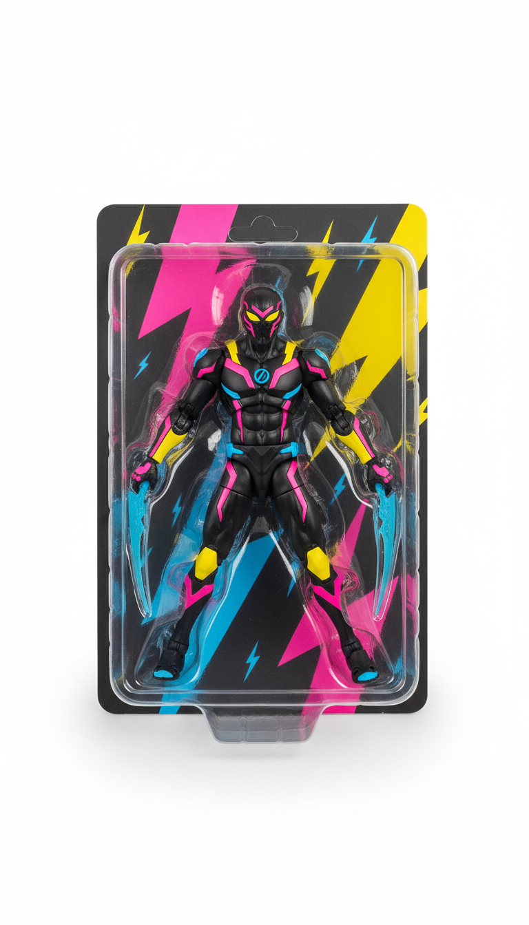Neon Blitz Articulated Figure