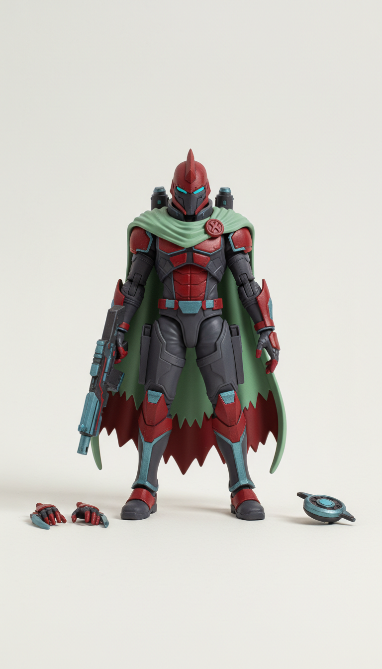 Urban Slate villain with street accessories