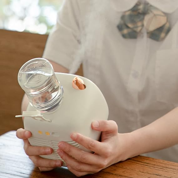 Cute Cat Mini Air Cooler Mist Fan with Water Tank
