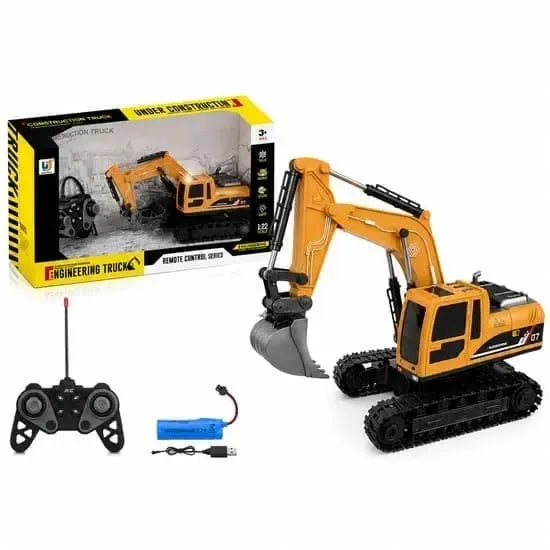 1:24 Scale Remote Control Excavator Construction Truck