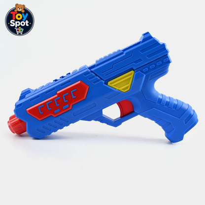 2-in-1 Soft Dart & Water Gel Ball Toy Gun | Manual Blaster for Kids
