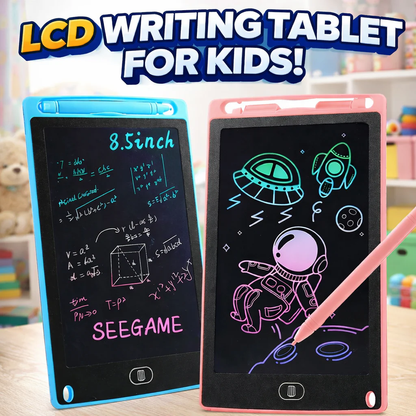 LCD Multicolor Writing Tablet & Erasable Digital Drawing Tablet For Kids