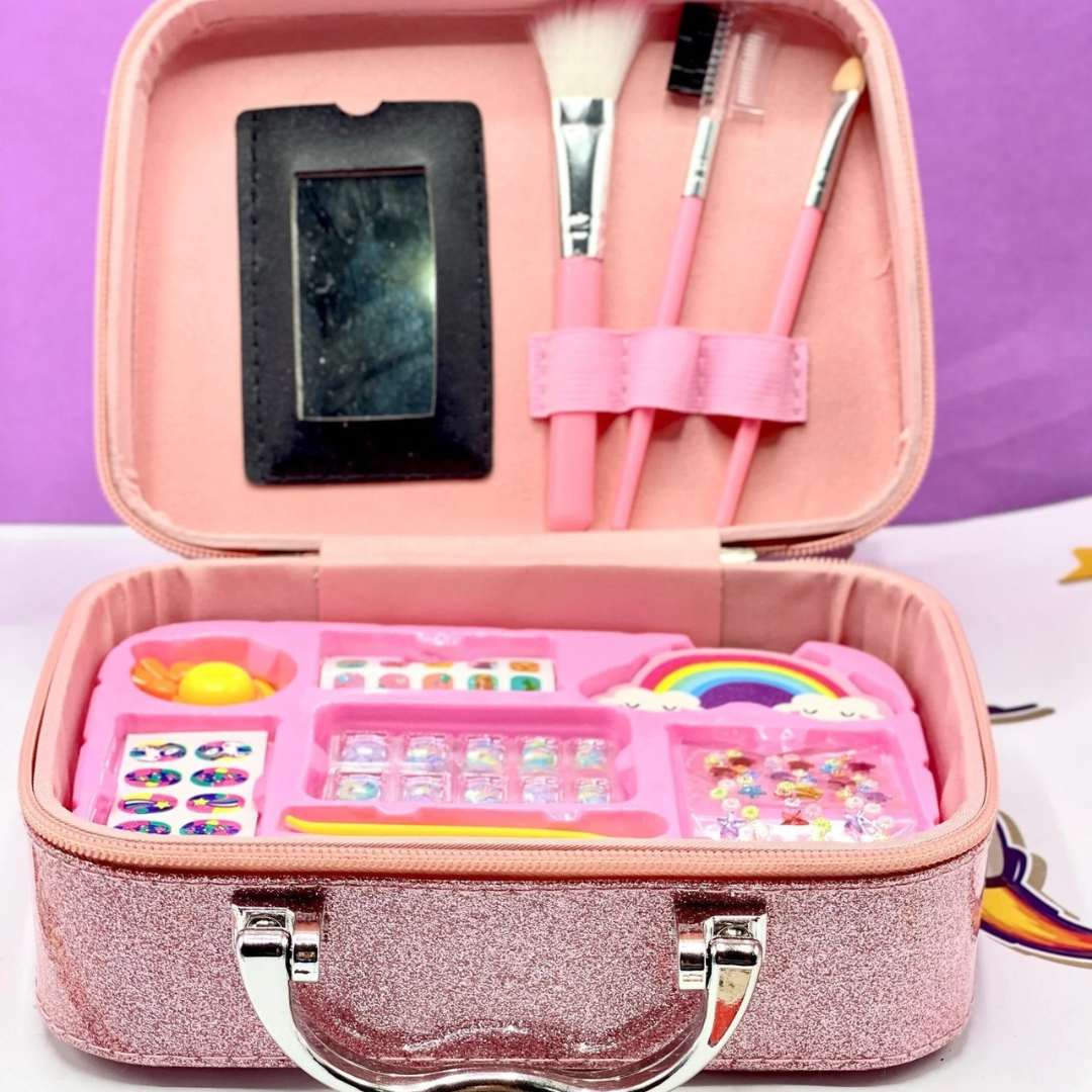 Mermaid 2-in-1 Kids Makeup Kit & Beauty Bag Play Set