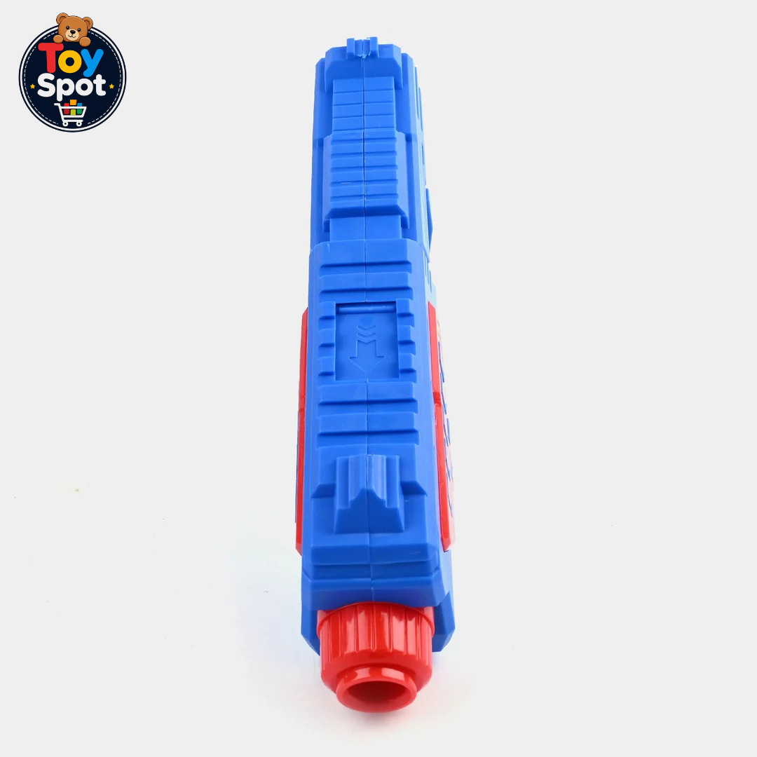 2-in-1 Soft Dart & Water Gel Ball Toy Gun | Manual Blaster for Kids