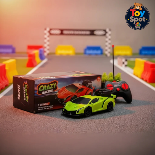 High-Speed RC Racing Drift Car with Smoke Spray
