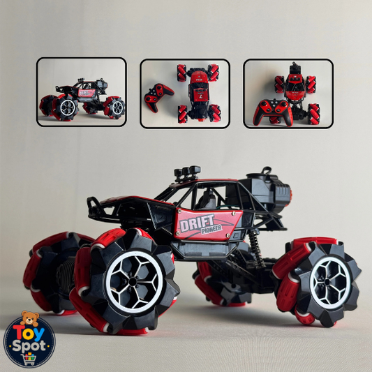 2.4GHz RC Stunt Climbing Truck With Smoke & LED Lights