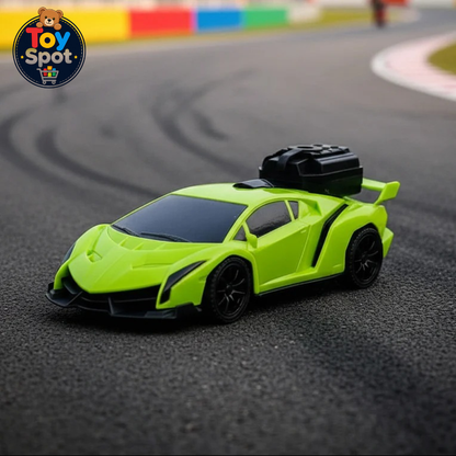 High-Speed RC Racing Drift Car with Smoke Spray
