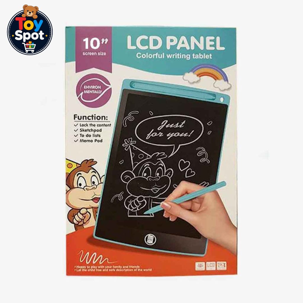 LCD Multicolor Writing Tablet & Erasable Digital Drawing Tablet For Kids