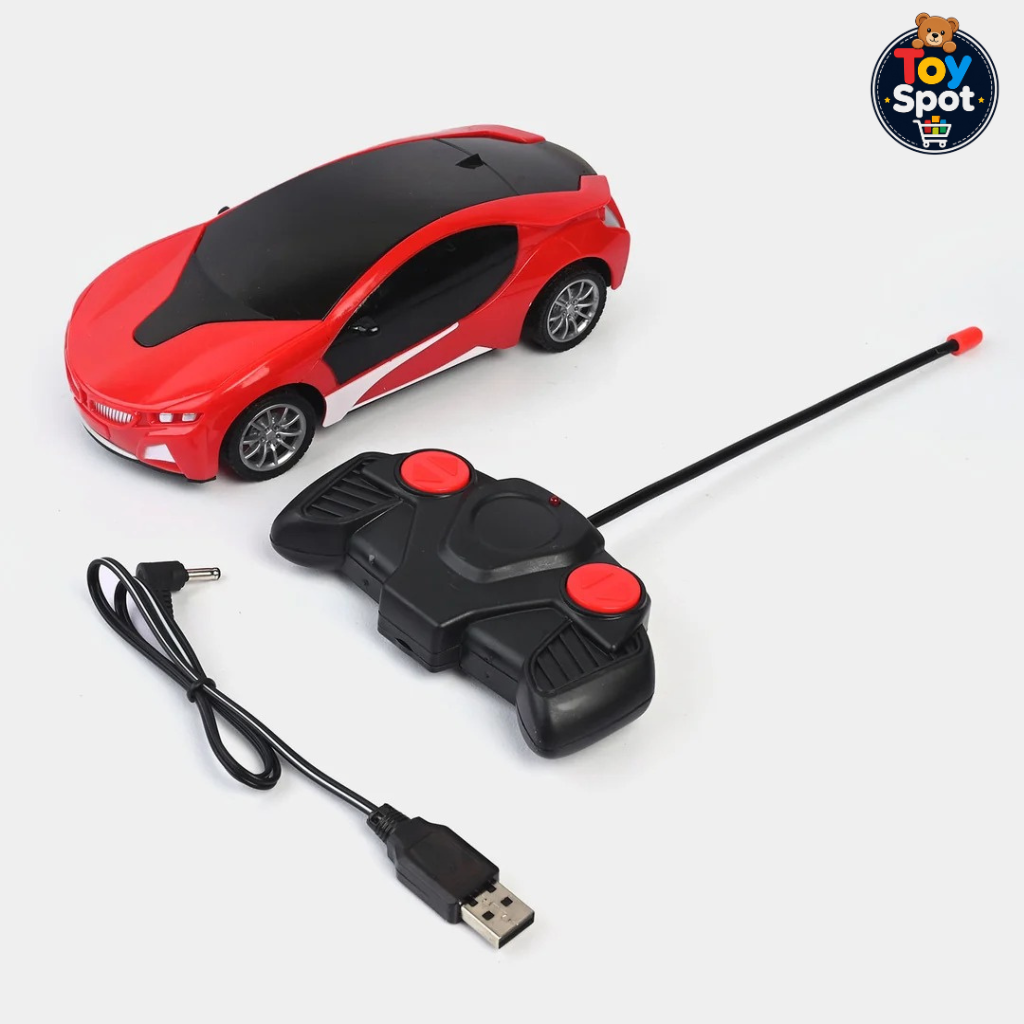 Rechargeable RC Famous Car with 3D Lights & Steam Spray