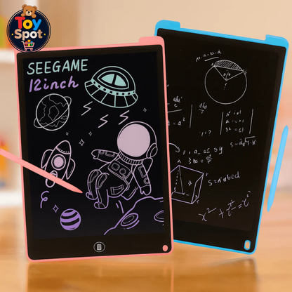 LCD Multicolor Writing Tablet & Erasable Digital Drawing Tablet For Kids