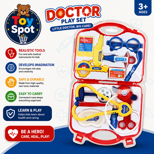 Buy High Play Plastic Doctor Toy Set for Kids
