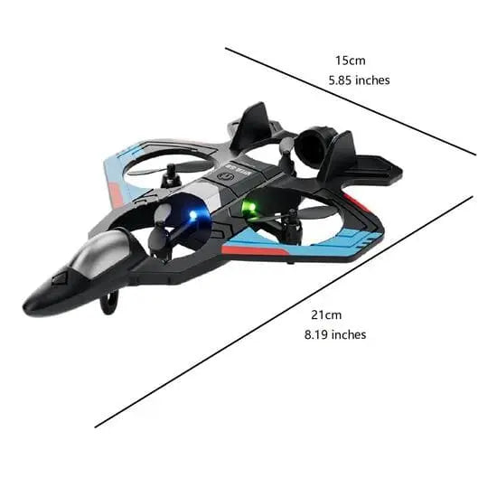 LU100 Fighter Jet 2.4GHz RC Aircraft with 360° Flips