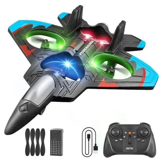 LU100 Fighter Jet 2.4GHz RC Aircraft with 360° Flips