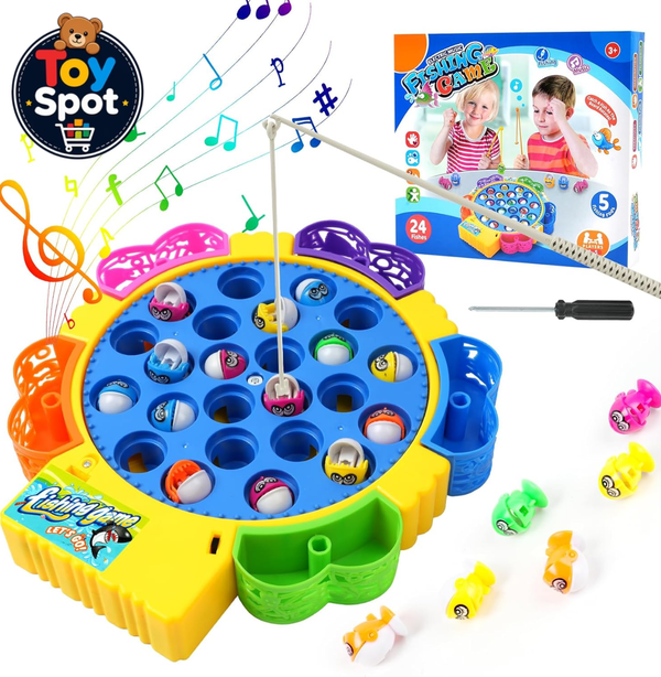 Fishing Game | Fish Catching Family Game | 4 Player Game