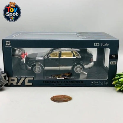 1:22 RC Diecast Toyota Century SUV Model Car With Smoke