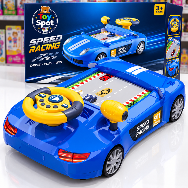 Little Hero Steering Car Racing Adventure Game
