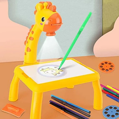 Giraffe LED Projector Drawing Table for Kids