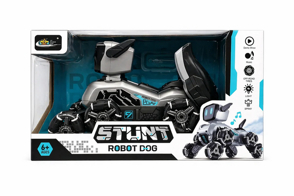 8WD Hand Gesture & Remote Control Robot Dog