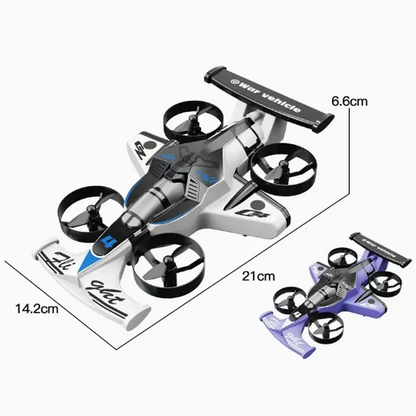 2-in-1 RC F1 Racing Car & Flying Drone