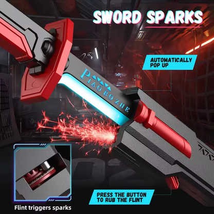 Sparkblade LED Light Sword with Smoke, Sound & MultiColor Lights