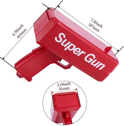 Super Money Gun Battery Operated Toy