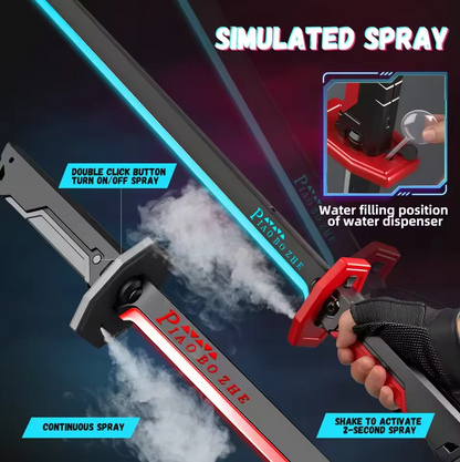 Sparkblade LED Light Sword with Smoke, Sound & MultiColor Lights