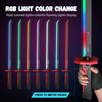 Sparkblade LED Light Sword with Smoke, Sound & MultiColor Lights