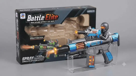 Battle Elite War Sound Effect Toy Gun