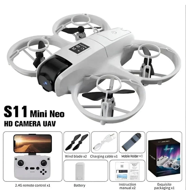 S11 Mini Neo Drone with HD Dual Camera WiFi FPV Remote Control Drone for Kids and Beginners in Pakistan