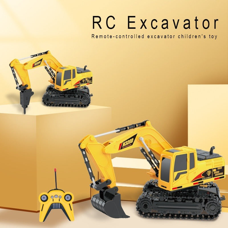 1:24 Scale Remote Control Excavator Construction Truck