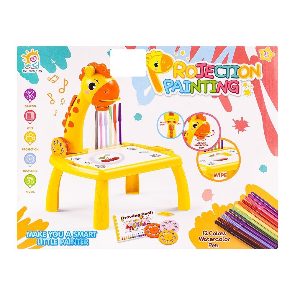 Giraffe LED Projector Drawing Table for Kids