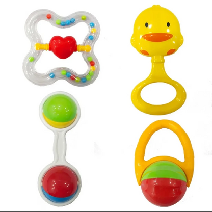 Baby Rattle Toy 4 Pcs Set