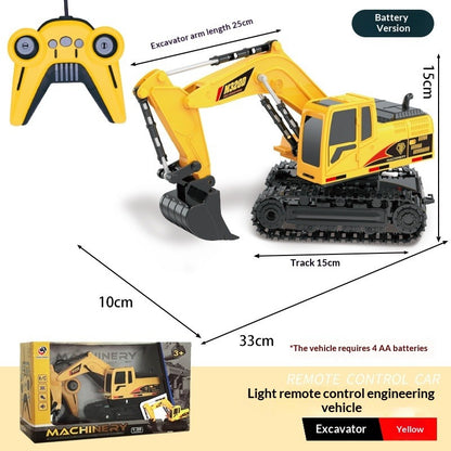 1:24 Scale Remote Control Excavator Construction Truck