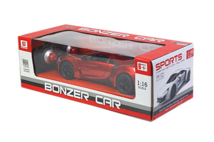 Bonzer Rechargeable Remote Control Sports Racing Car with LED Lights