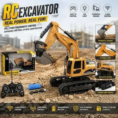 1:24 Scale Remote Control Excavator Construction Truck