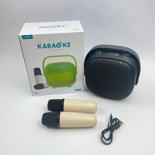Karaoke GTS-2009 Wireless Bluetooth Speaker (With 2 Mic)