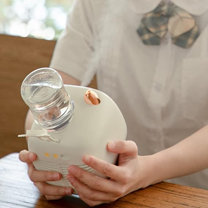 Cute Cat Mini Air Cooler Mist Fan with Water Tank
