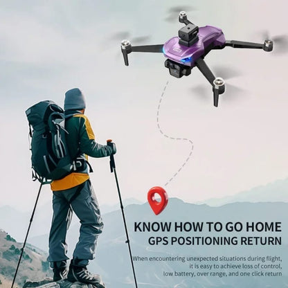LH-X89G Brushless Motor GPS Camera Drone with HD Dual Camera & LCD Screen Remote
