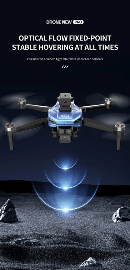 LH-X89G Brushless Motor GPS Camera Drone with HD Dual Camera & LCD Screen Remote