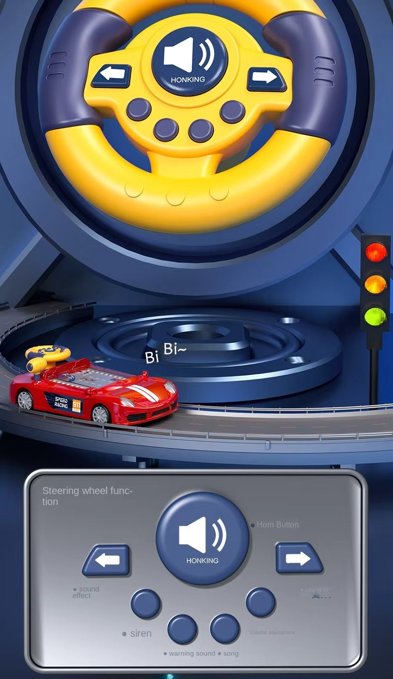 Little Hero Steering Car Racing Adventure Game