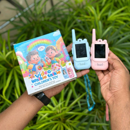 2Pcs Video Walkie Talkie Set