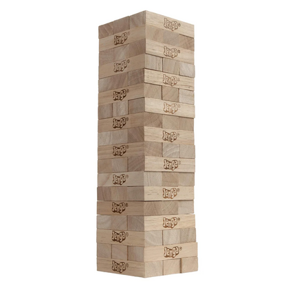 Jenga Wooden Block Tower Game – 45 Hardwood Blocks