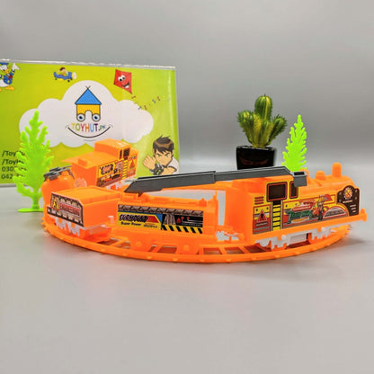 Engineering Play Set Construction Train Track Toy