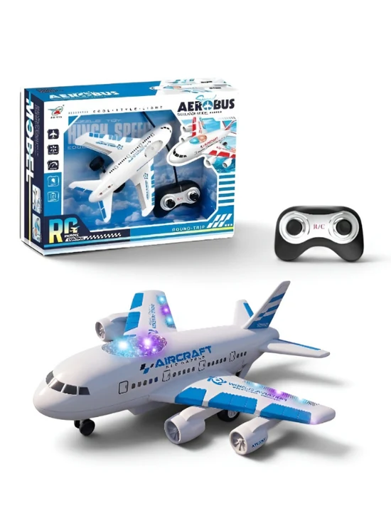RC Aerobus Airplane With Flashing LED Lights
