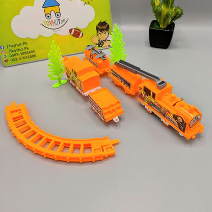 Engineering Play Set Construction Train Track Toy
